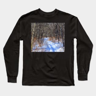 Deer trail through the bush Long Sleeve T-Shirt